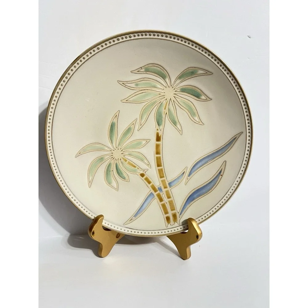 PFALTZGRAFF Palm Tree Dinner Plates 11 1/8